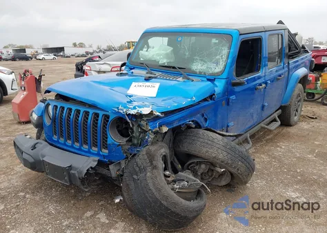 2021 Jeep Gladiator 80Th Anniversary 4X4 from USA, damaged, VIN 1C6HJTAG0ML514777